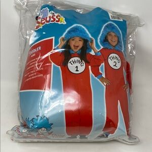 Red Thing 1 Costume Dr Seus for Halloween
